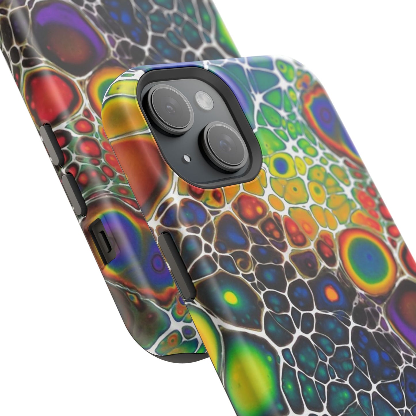 Rainbow Bubbles - iPhone Magnetic Tough Cases