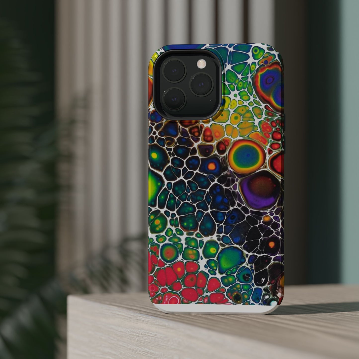 Rainbow Bubbles - iPhone Magnetic Tough Cases