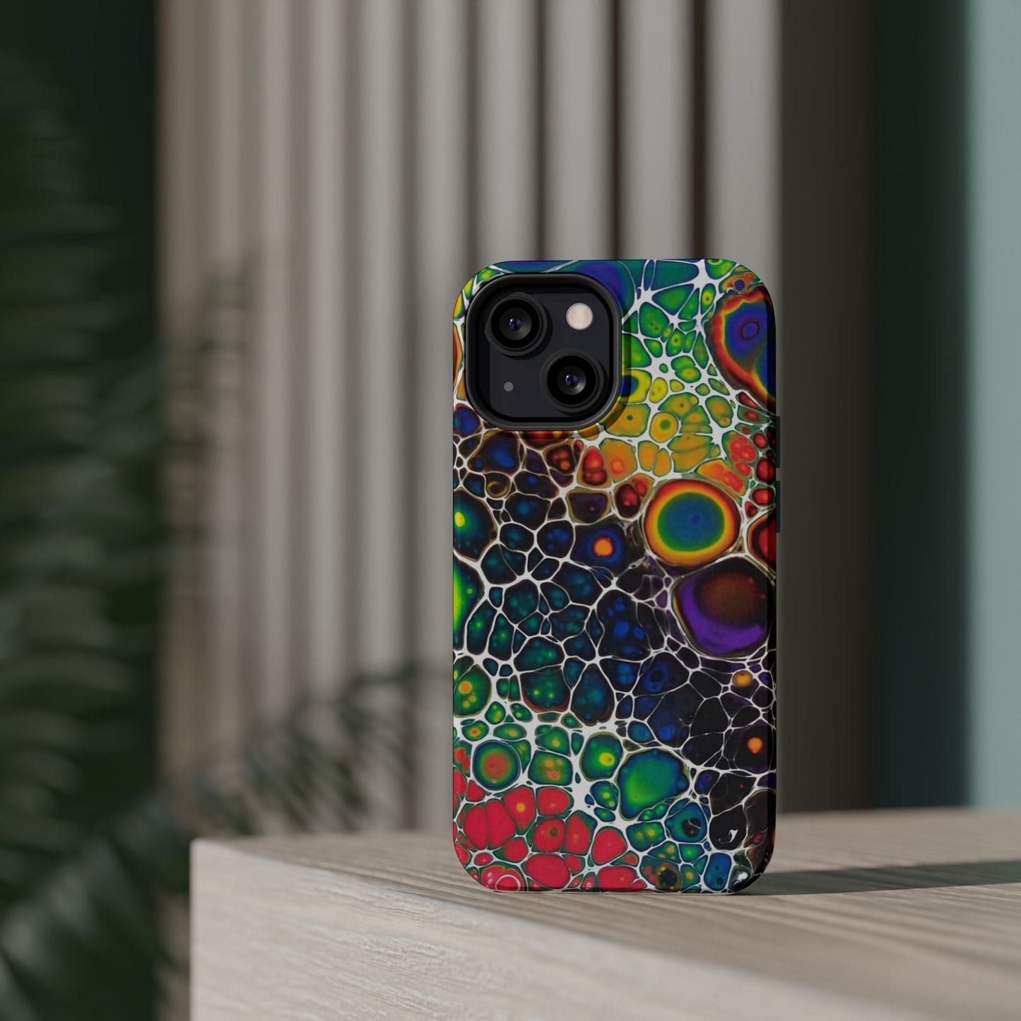 Rainbow Bubbles - iPhone Magnetic Tough Cases