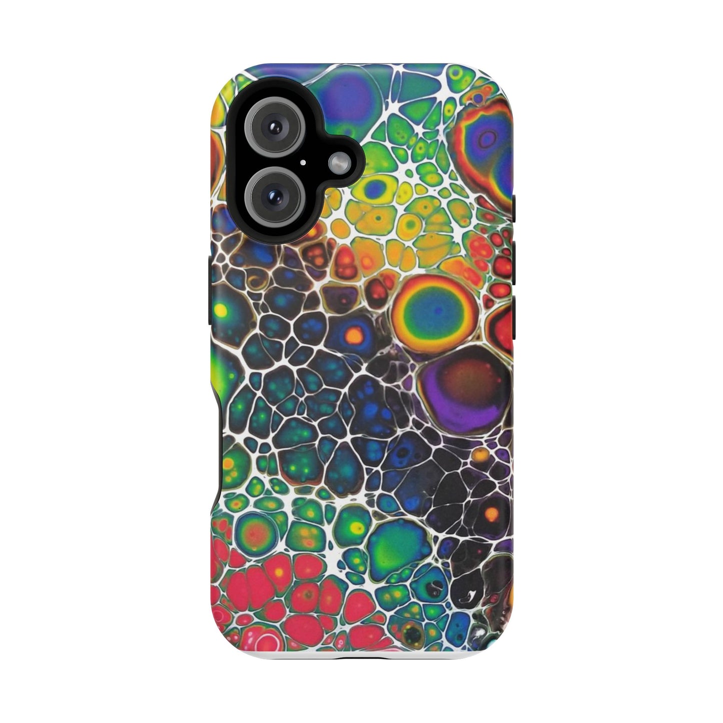 Rainbow Bubbles - iPhone Magnetic Tough Cases