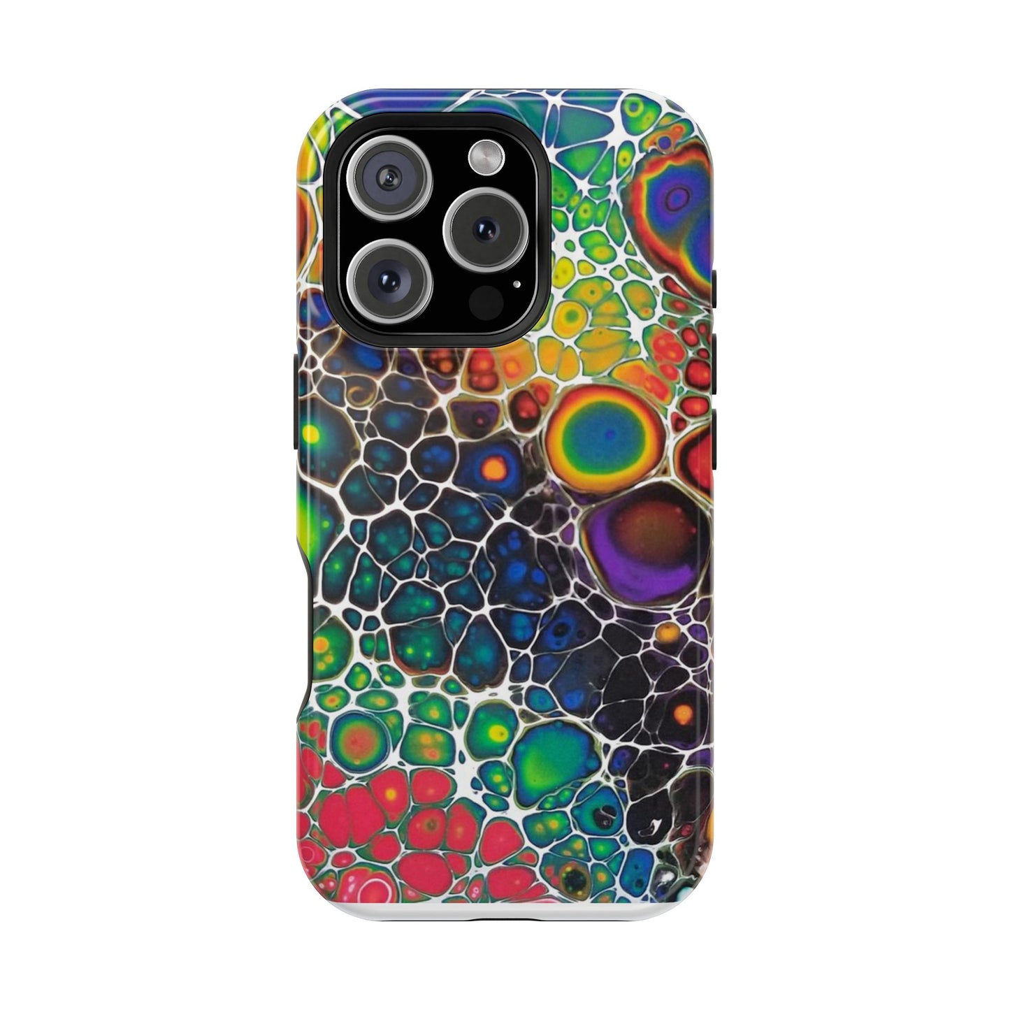 Rainbow Bubbles - iPhone Magnetic Tough Cases