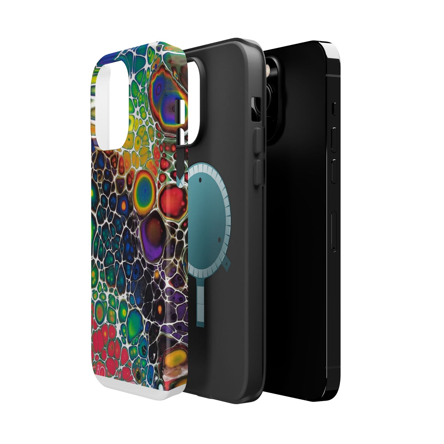 Rainbow Bubbles - iPhone Magnetic Tough Cases