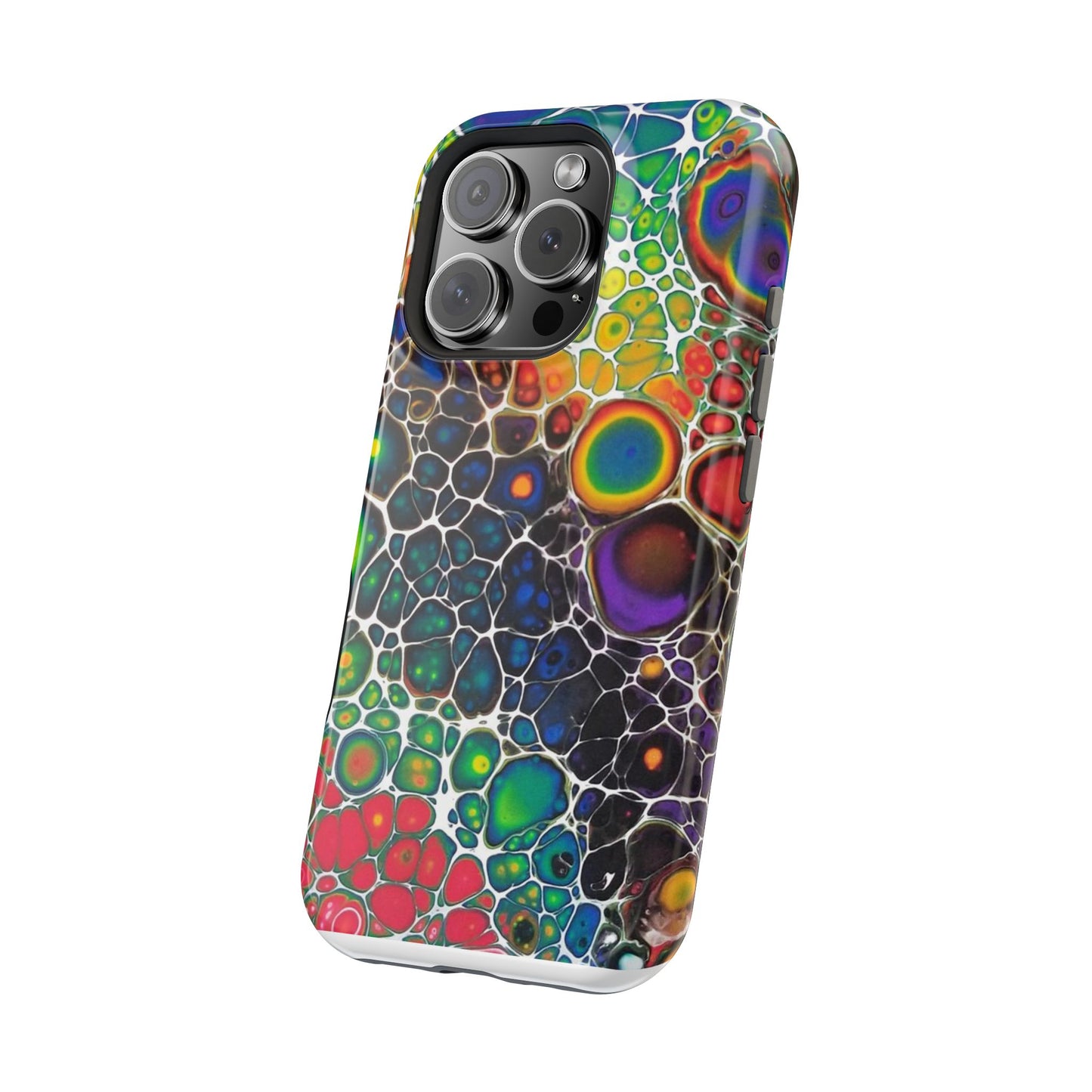 Rainbow Bubbles - iPhone Magnetic Tough Cases