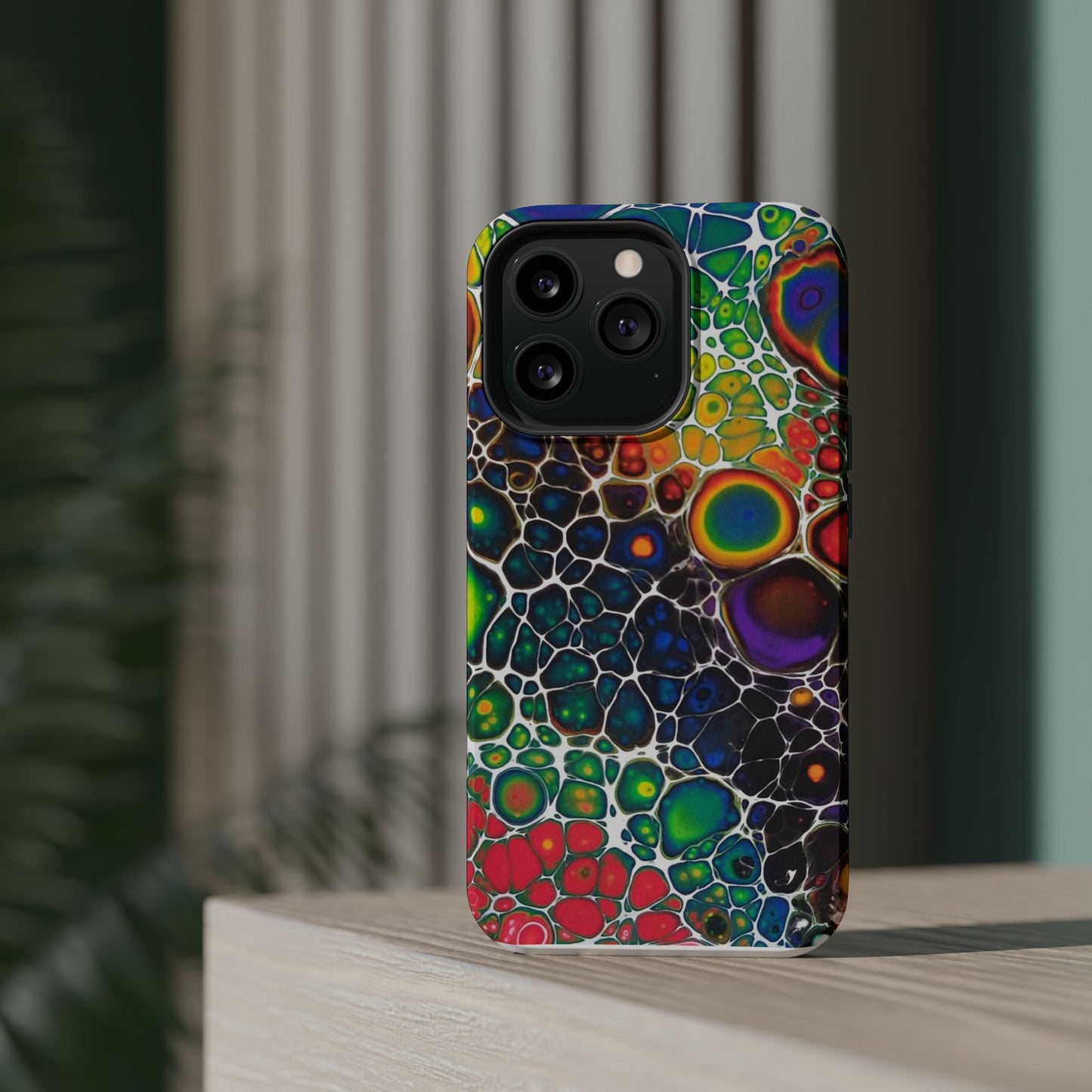 Rainbow Bubbles - iPhone Magnetic Tough Cases