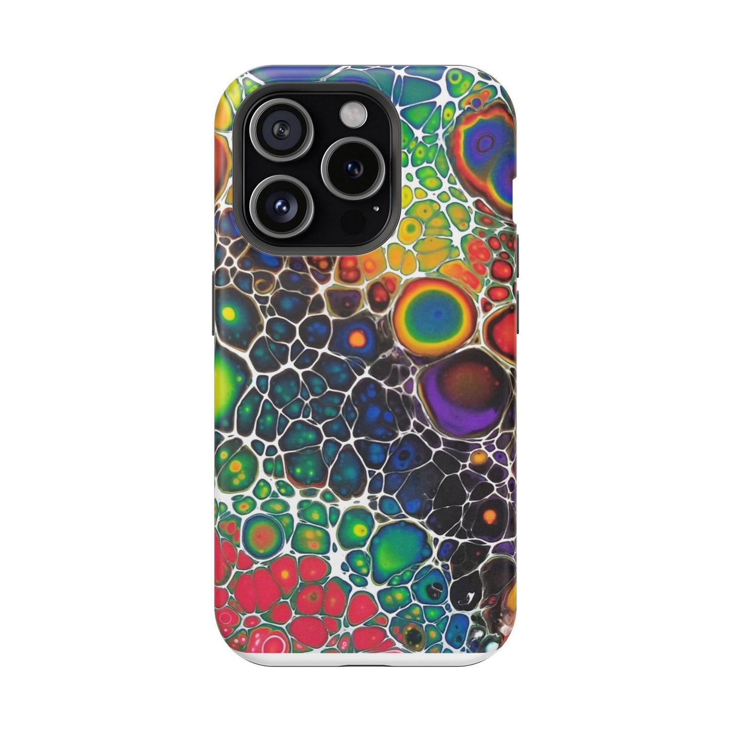 Rainbow Bubbles - iPhone Magnetic Tough Cases