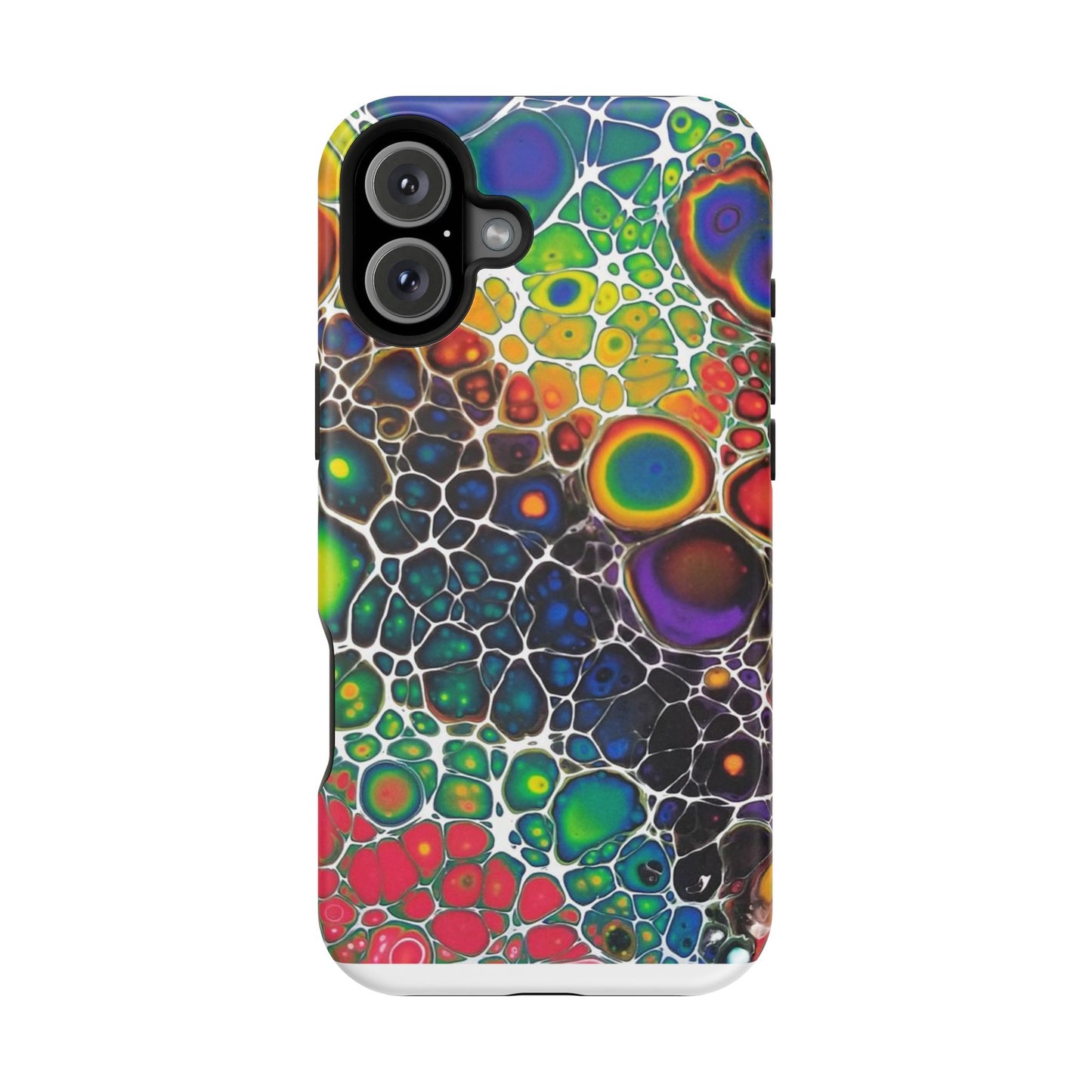 Rainbow Bubbles - iPhone Magnetic Tough Cases