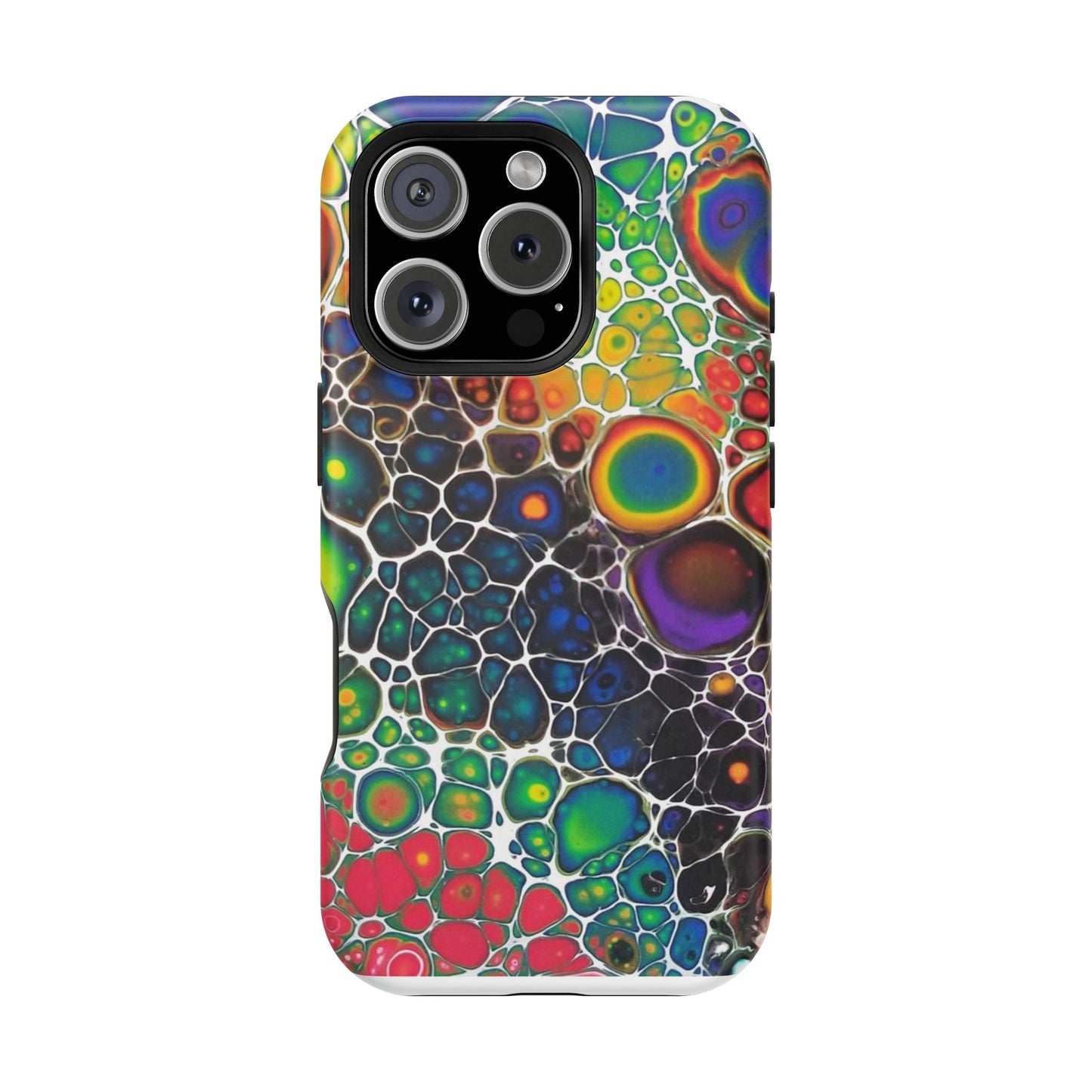 Rainbow Bubbles - iPhone Magnetic Tough Cases