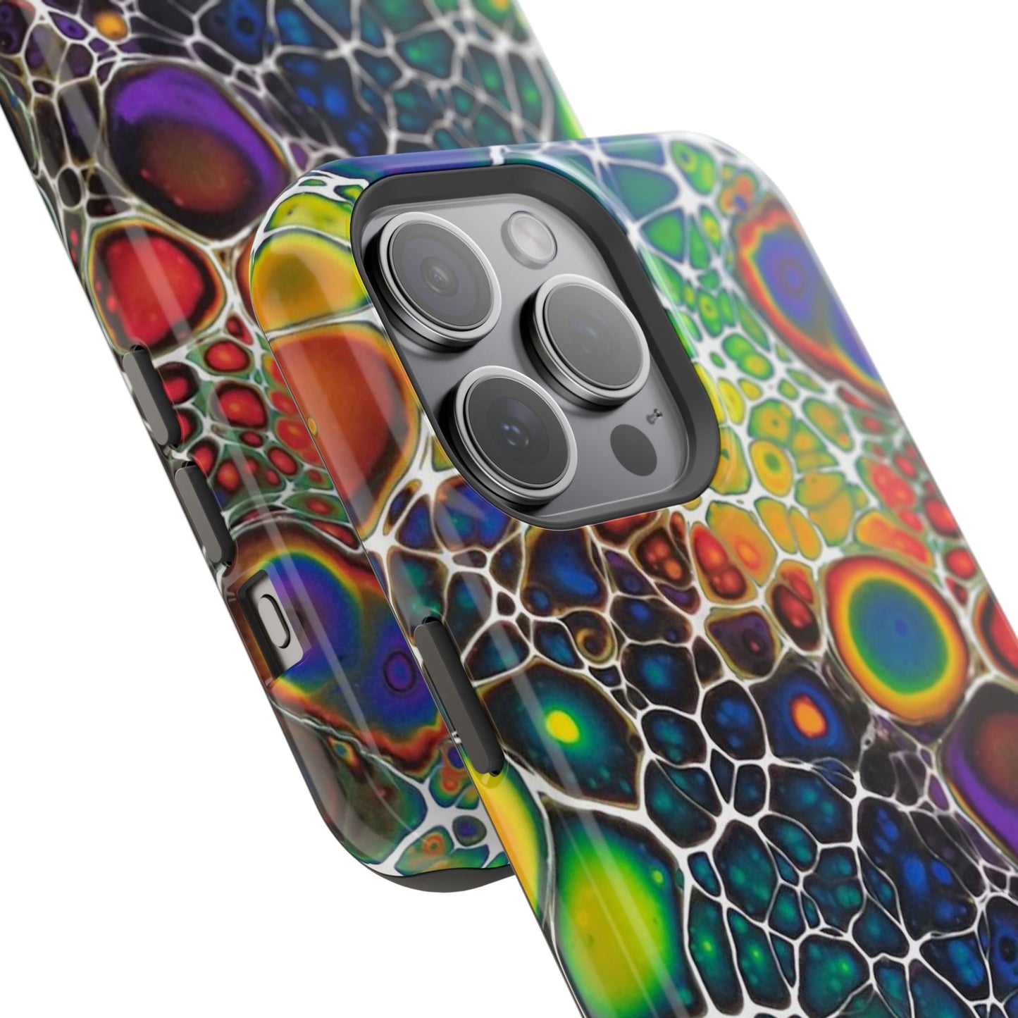 Rainbow Bubbles - iPhone Magnetic Tough Cases