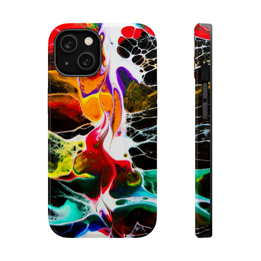 Chromatic Static - iPhone Magnetic Tough Cases