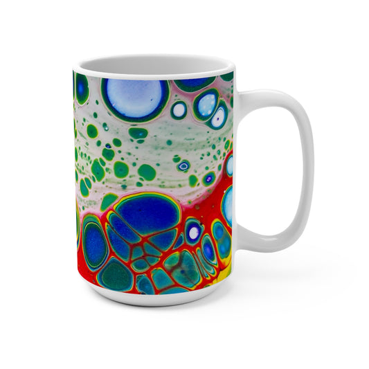 Mug 15oz - Bubbling Rainbows