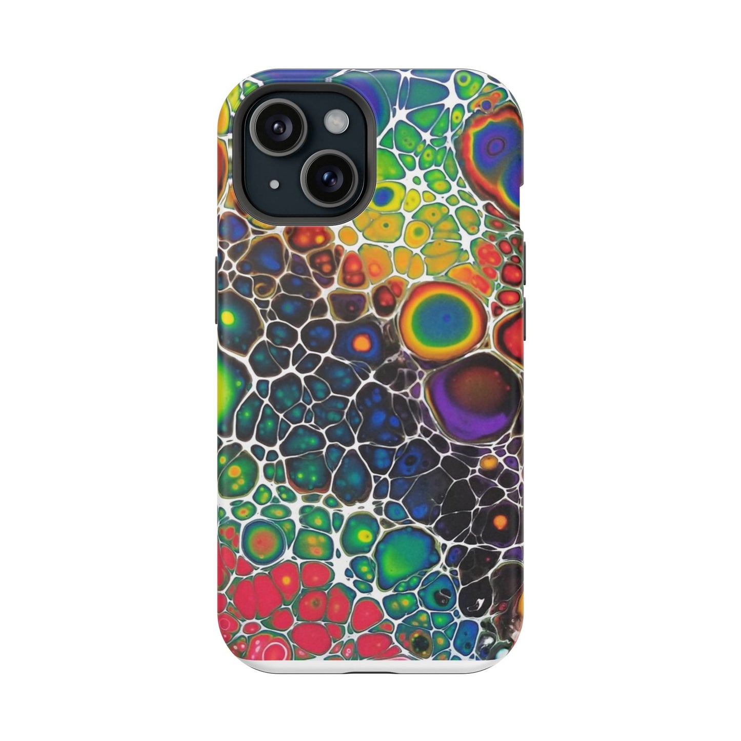 Rainbow Bubbles - iPhone Magnetic Tough Cases